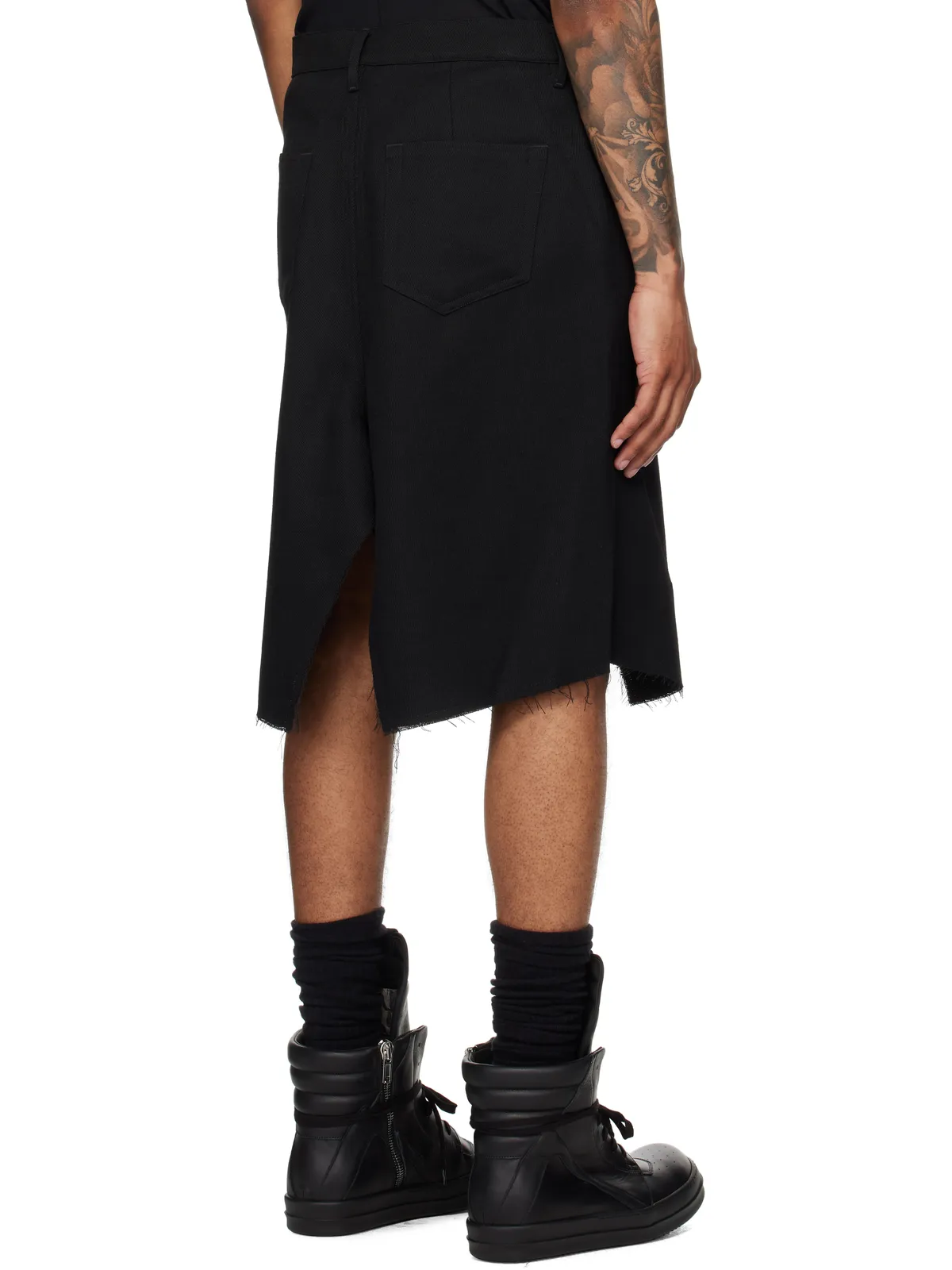 Rick Owens Concordians Slivered ミディアムスカート - 画像3