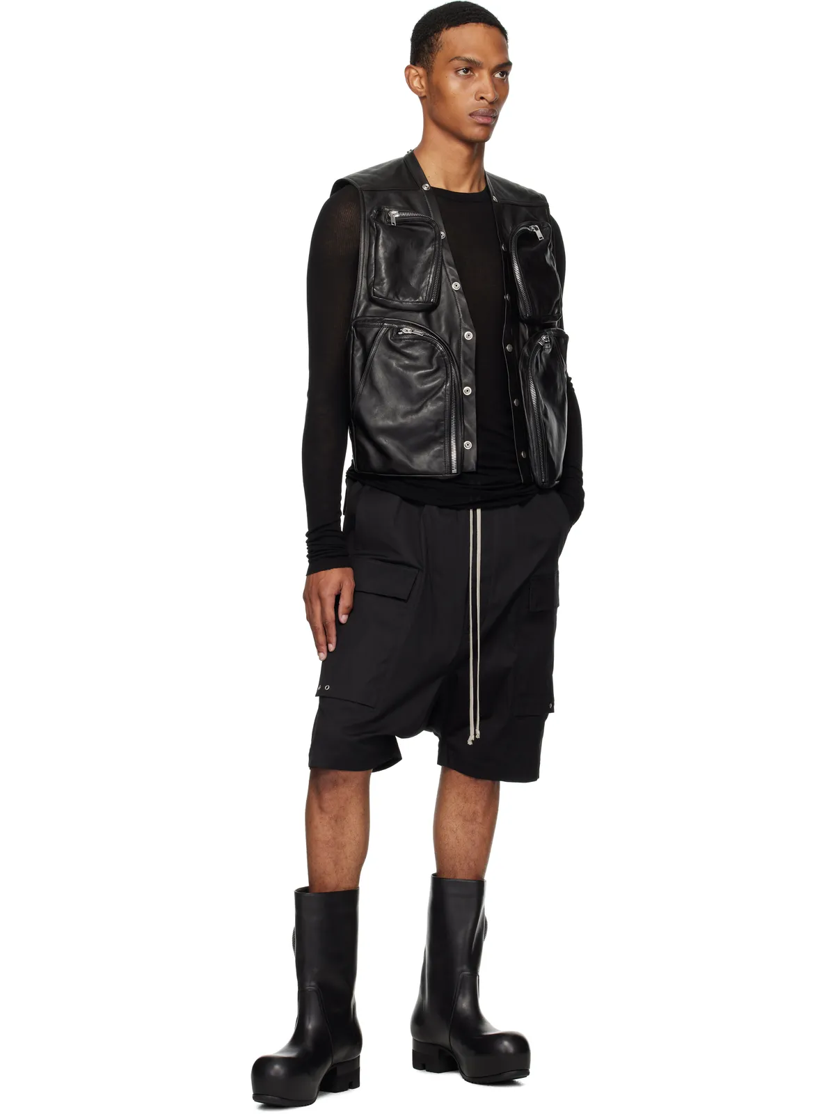 Rick Owens Concordians Cargo Pods ショートパンツ - 画像4