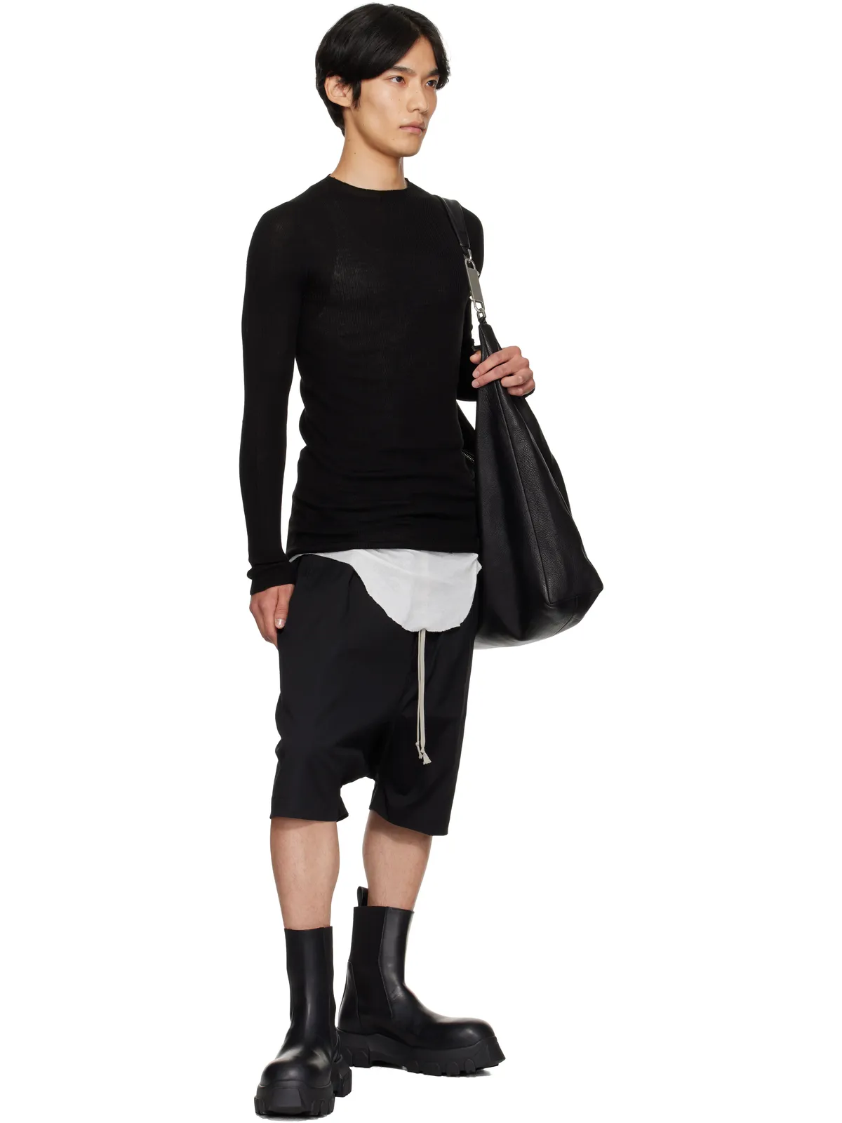 Rick Owens Concordians Rick's Pods ショートパンツ - 画像4