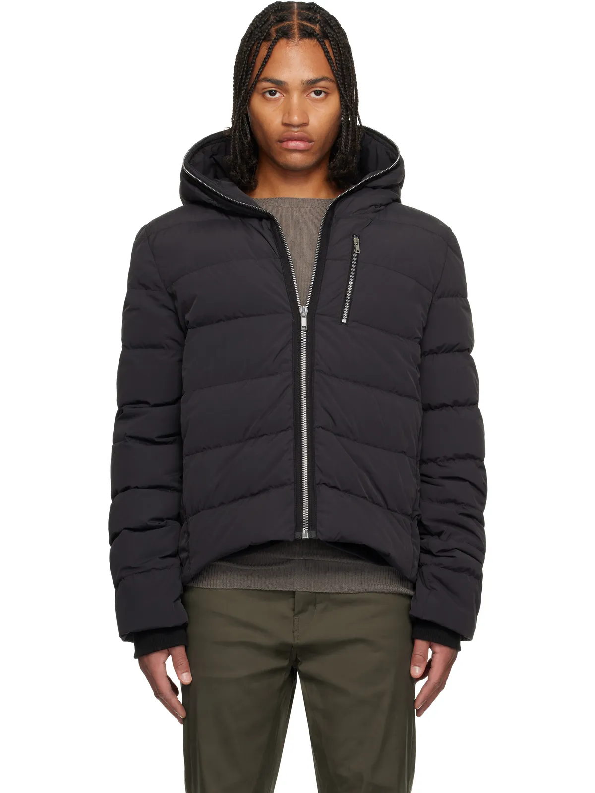 Rick Owens Concordians キルティング ダウンジャケット - 画像1