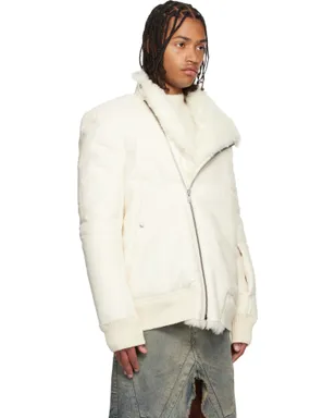 Rick Owens Concordians Hollywood Flight シアリングジャケット - サムネイル2