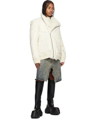 Rick Owens Concordians Hollywood Flight シアリングジャケット - サムネイル4