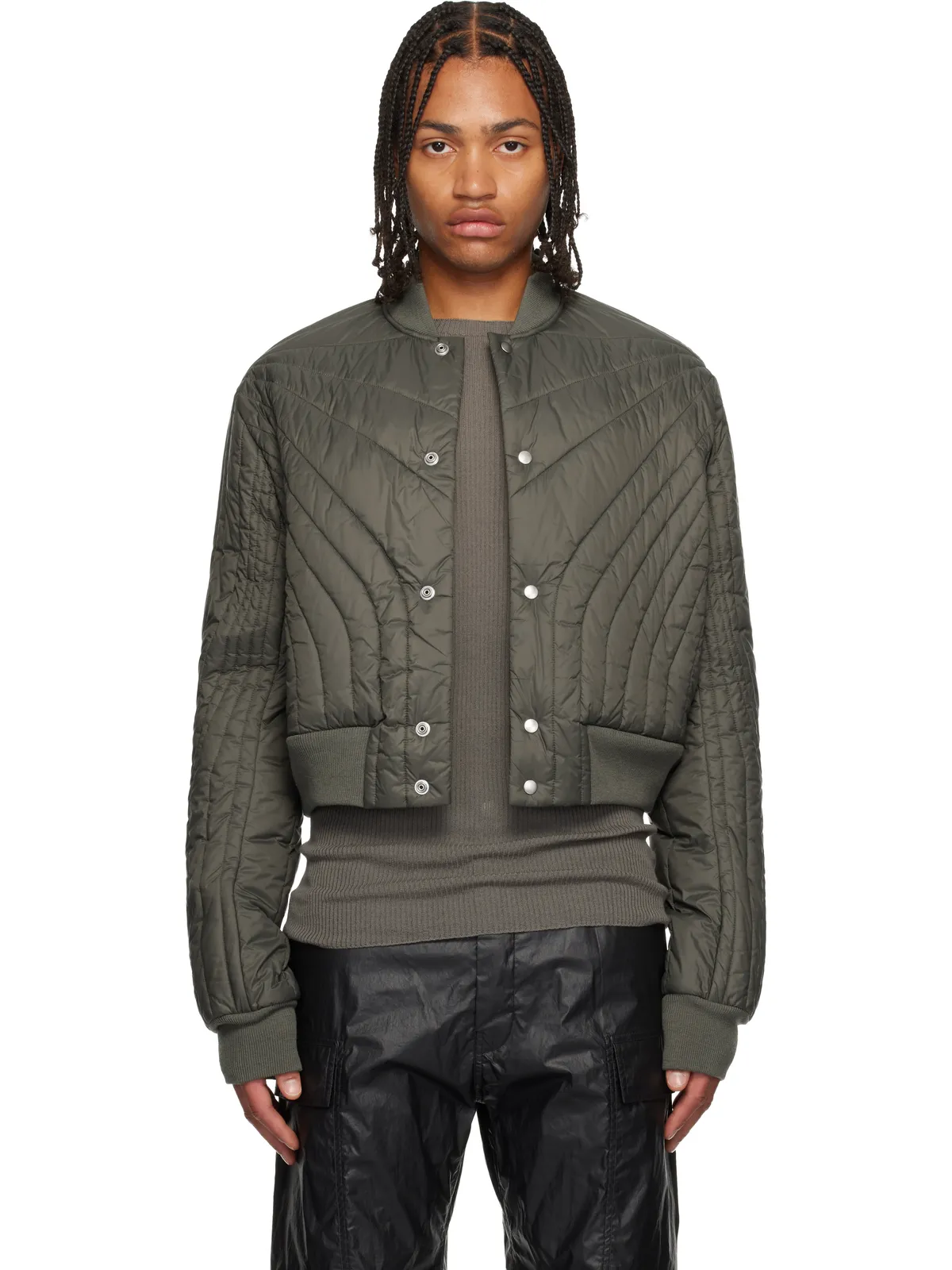 Rick Owens Concordians Quilted Flight ダウンジャケット - 画像1