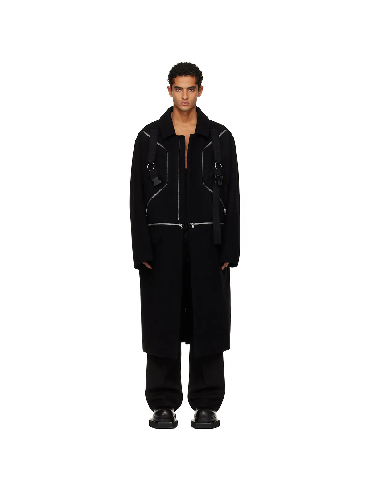 Rick Owens Concordians Blixa Jumbo マックコート - 画像1