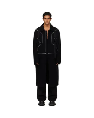 Rick Owens Concordians Blixa Jumbo マックコート - サムネイル1