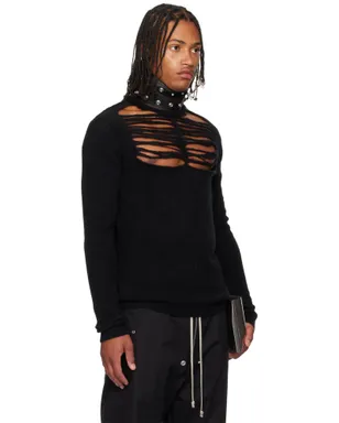 Rick Owens Concordians Grid Knit 長袖トップス - サムネイル2
