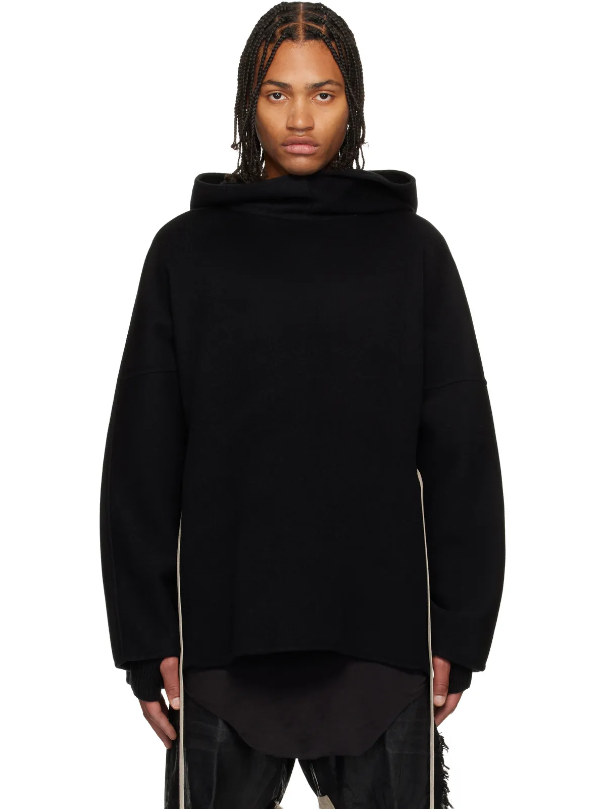 Rick Owens Concordians Tunic カシミヤ フーディ - 画像1