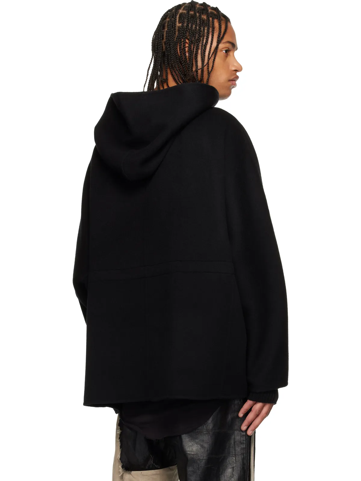 Rick Owens Concordians Tunic カシミヤ フーディ - 画像3