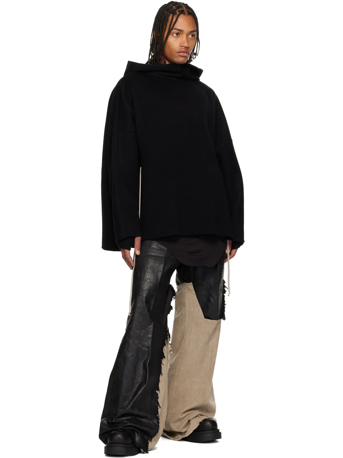 Rick Owens Concordians Tunic カシミヤ フーディ - 画像4