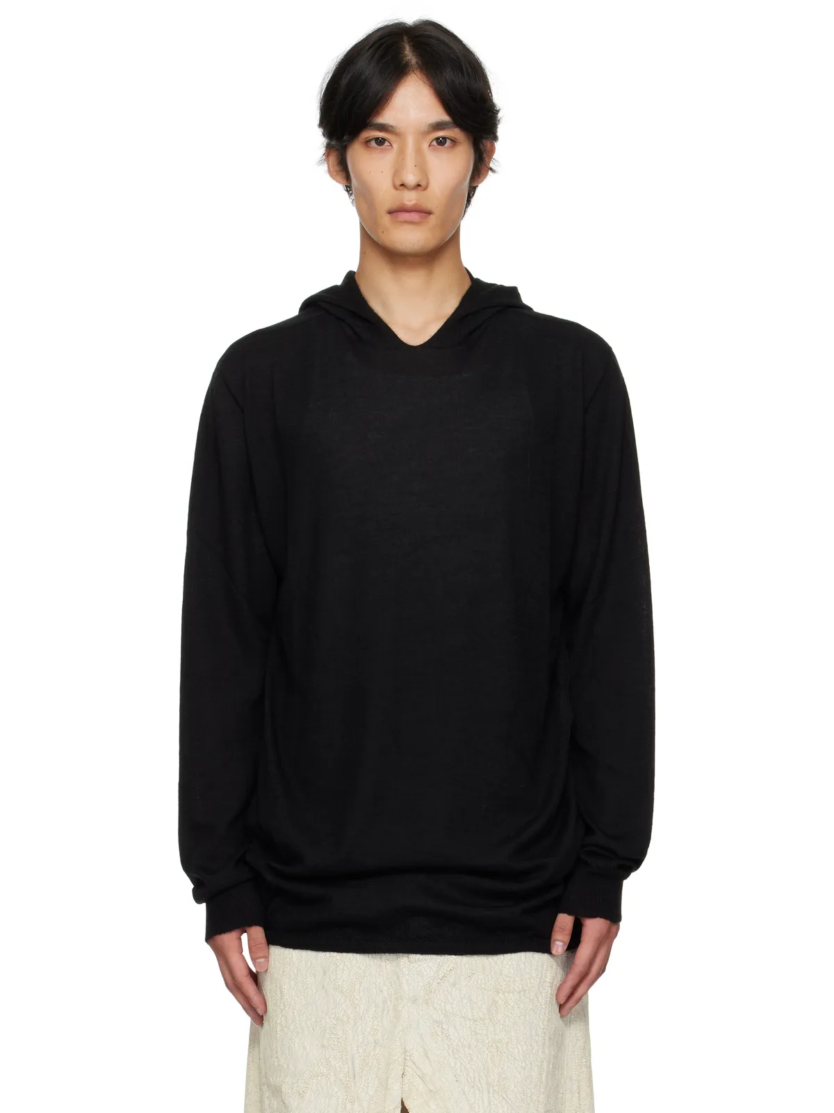 Rick Owens Concordians 長袖フーディ - 画像1