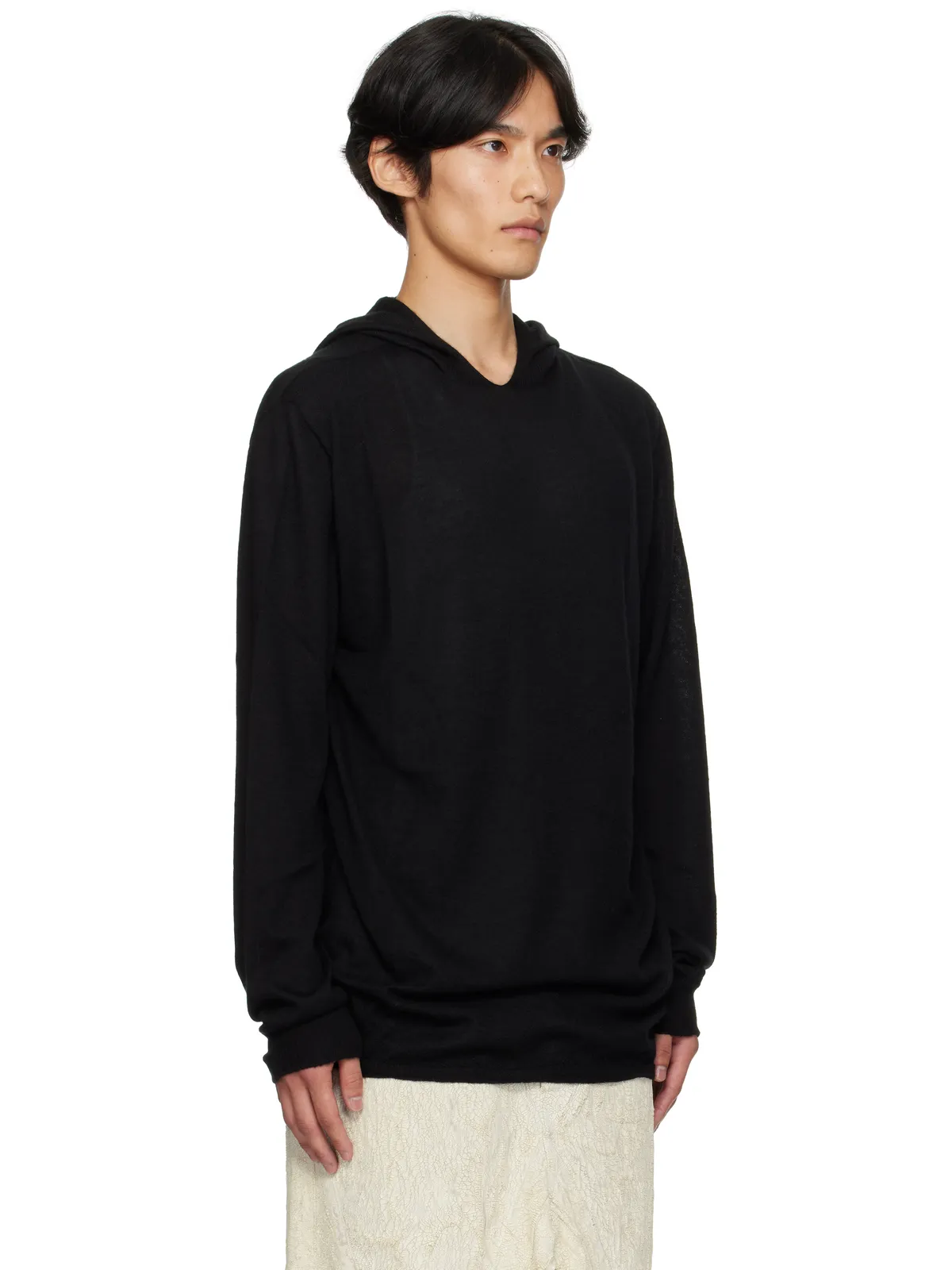 Rick Owens Concordians 長袖フーディ - 画像2