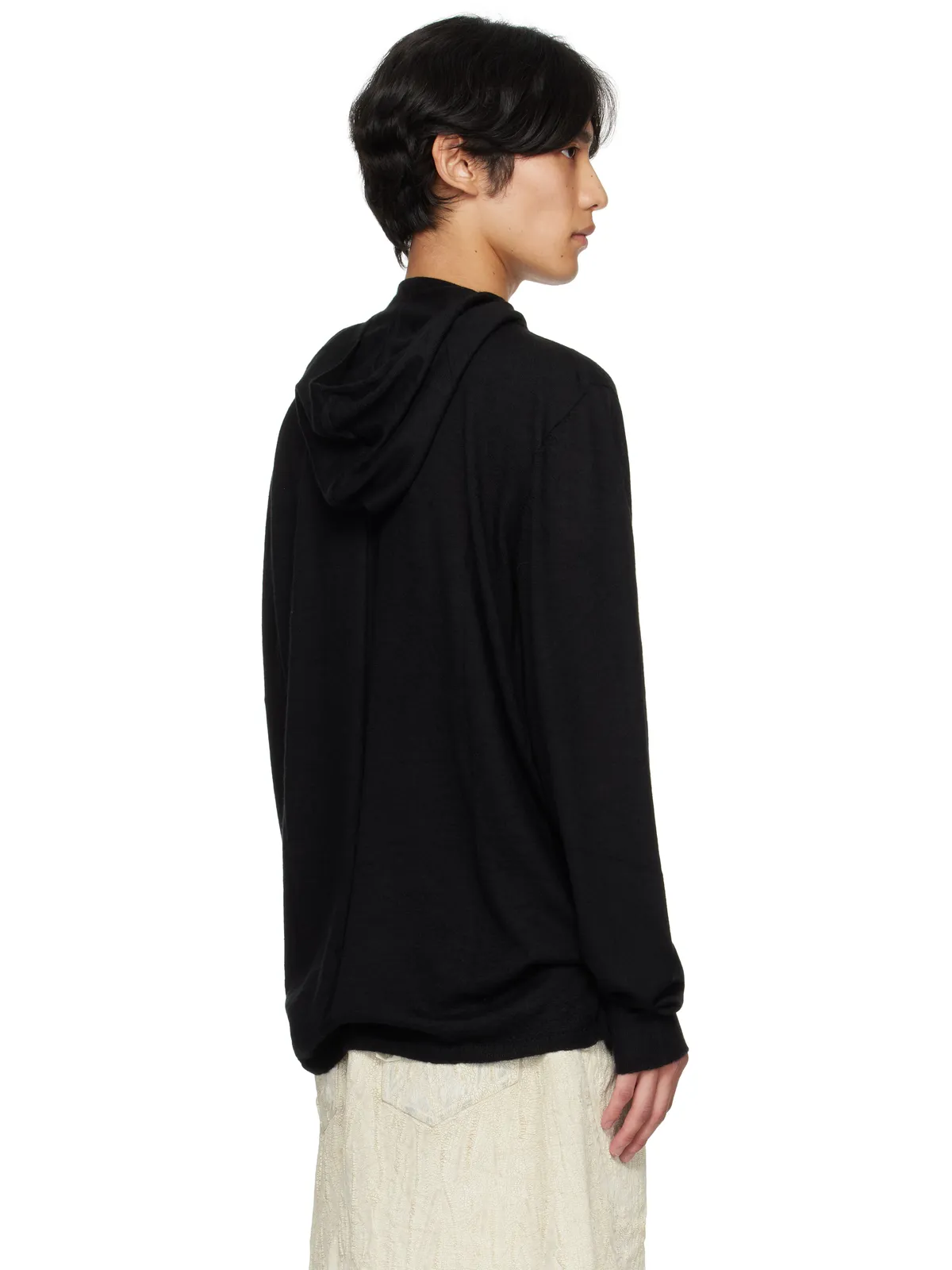 Rick Owens Concordians 長袖フーディ - 画像3