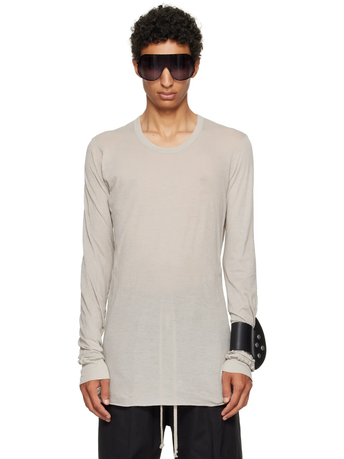 Rick Owens Concordians Basic 長袖Tシャツ - 画像1