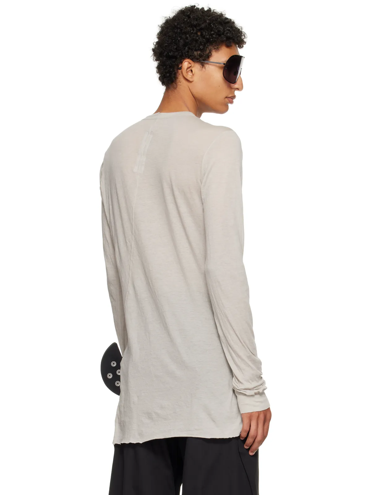 Rick Owens Concordians Basic 長袖Tシャツ - 画像3