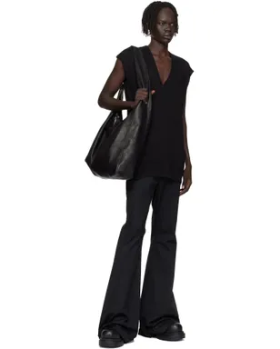 Rick Owens Concordians Deep V 半袖トップス - サムネイル4
