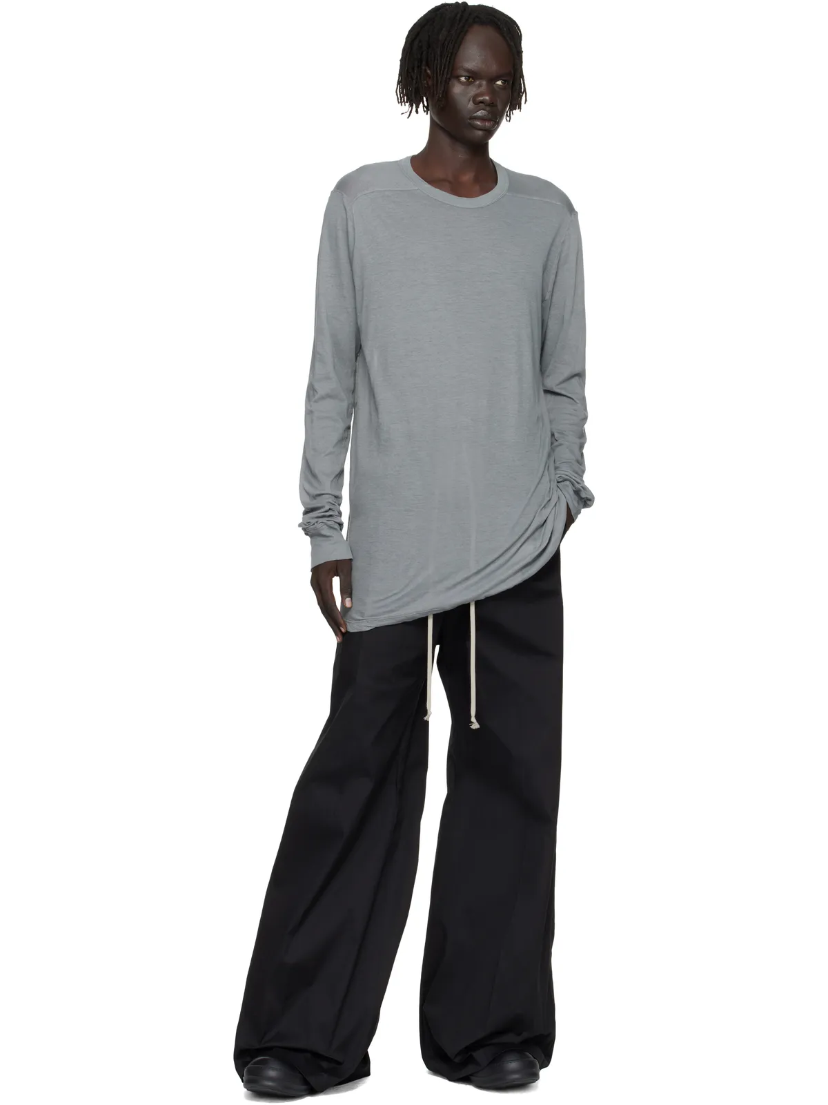 Rick Owens Concordians Level 長袖Tシャツ - 画像4