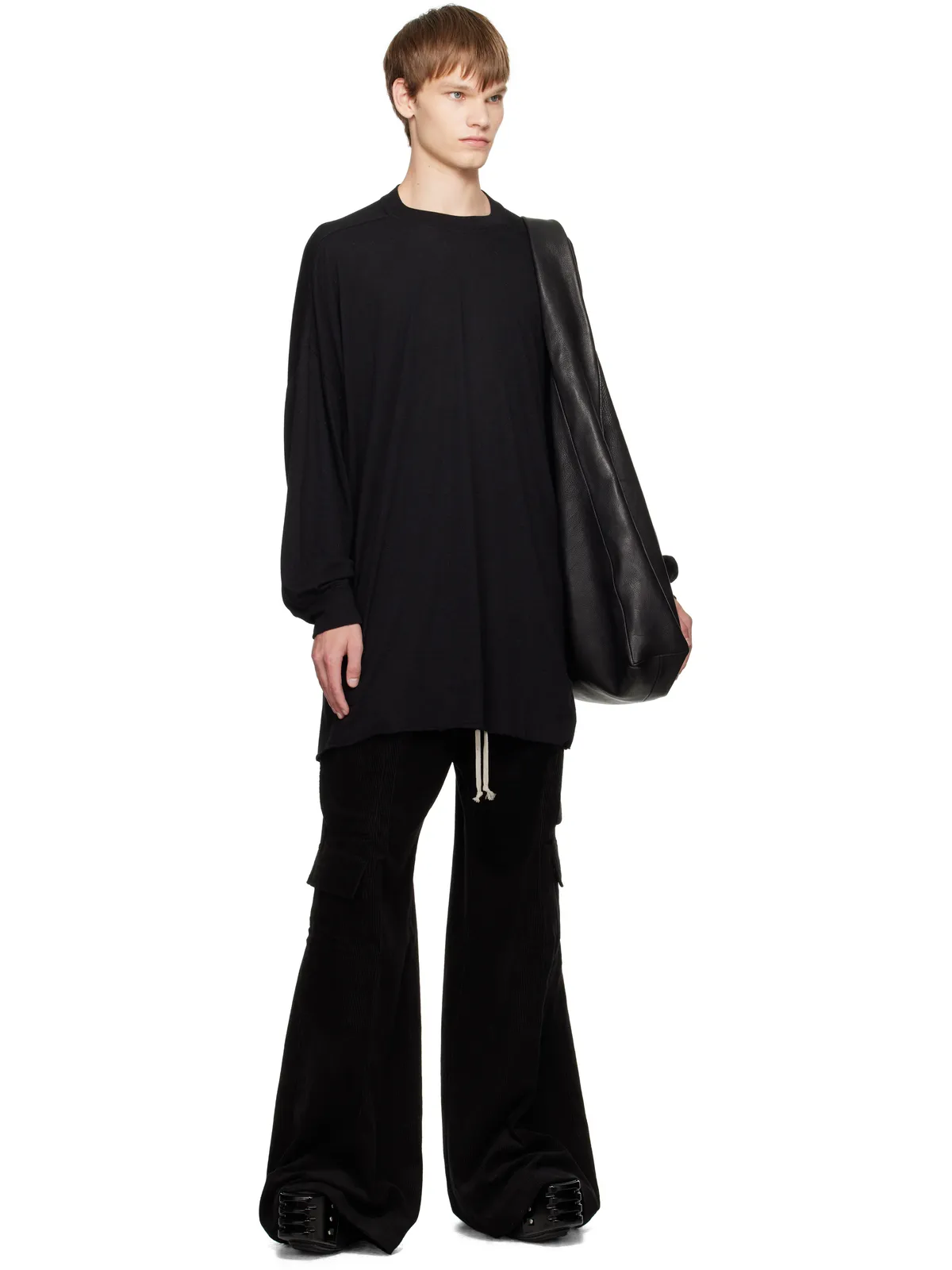 Rick Owens Concordians Tommy LS Tシャツ - 画像4