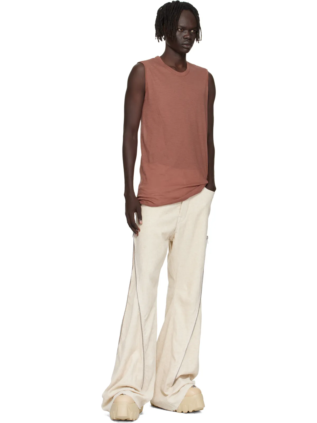 Rick Owens Concordians Basic SL タンクトップ - 画像4
