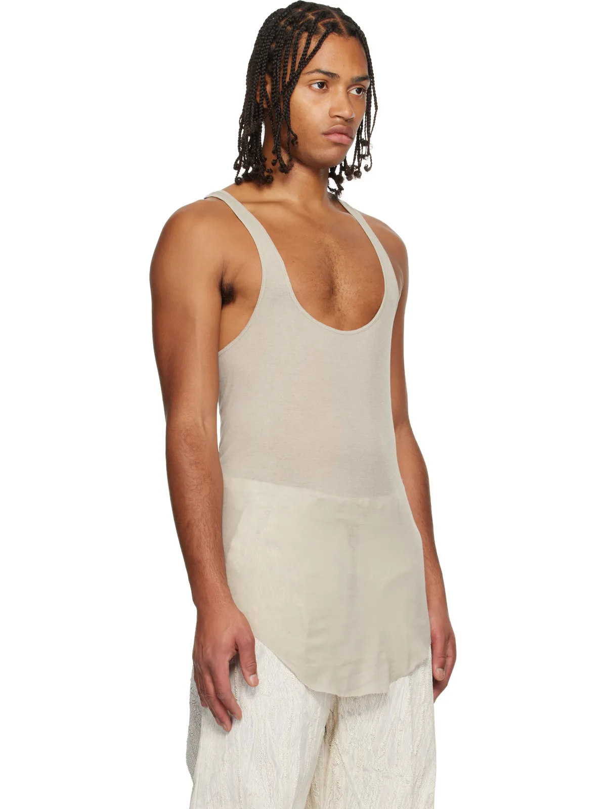 Rick Owens Concordians Pony タンクトップ - 画像2
