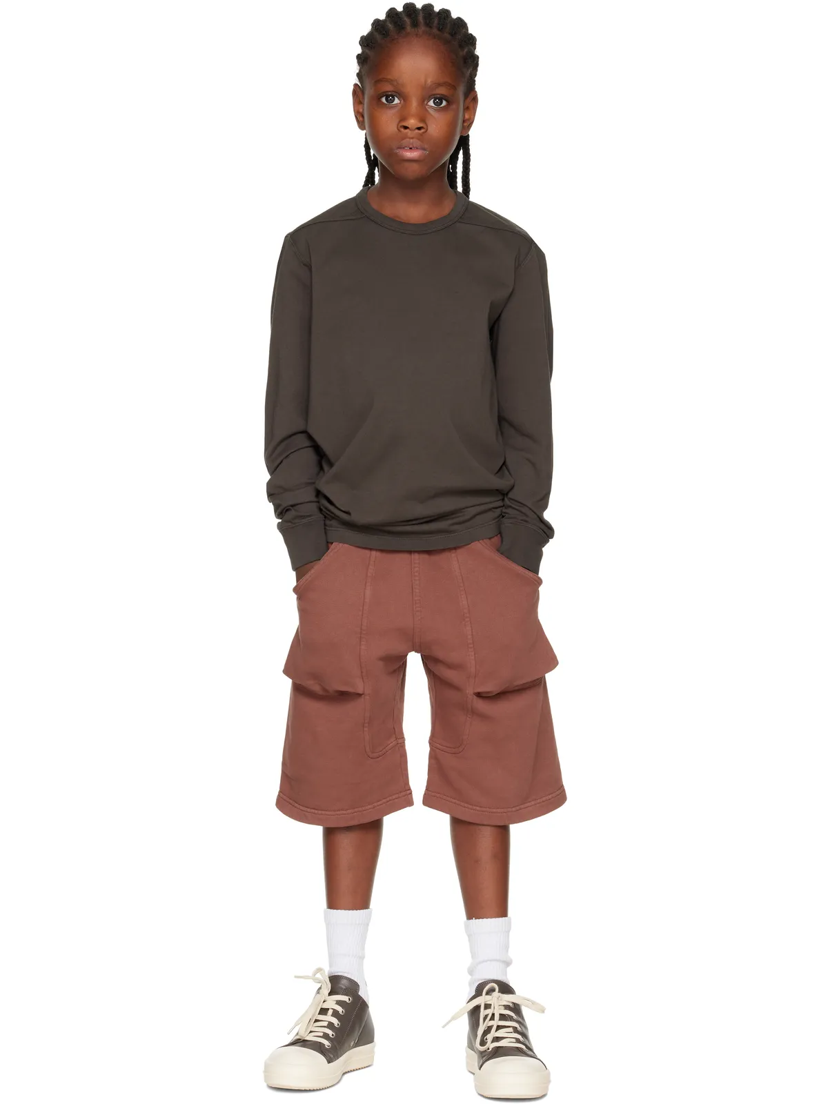 Rick Owens ジュニア｜ Concordians Level 長袖Tシャツ - 画像4