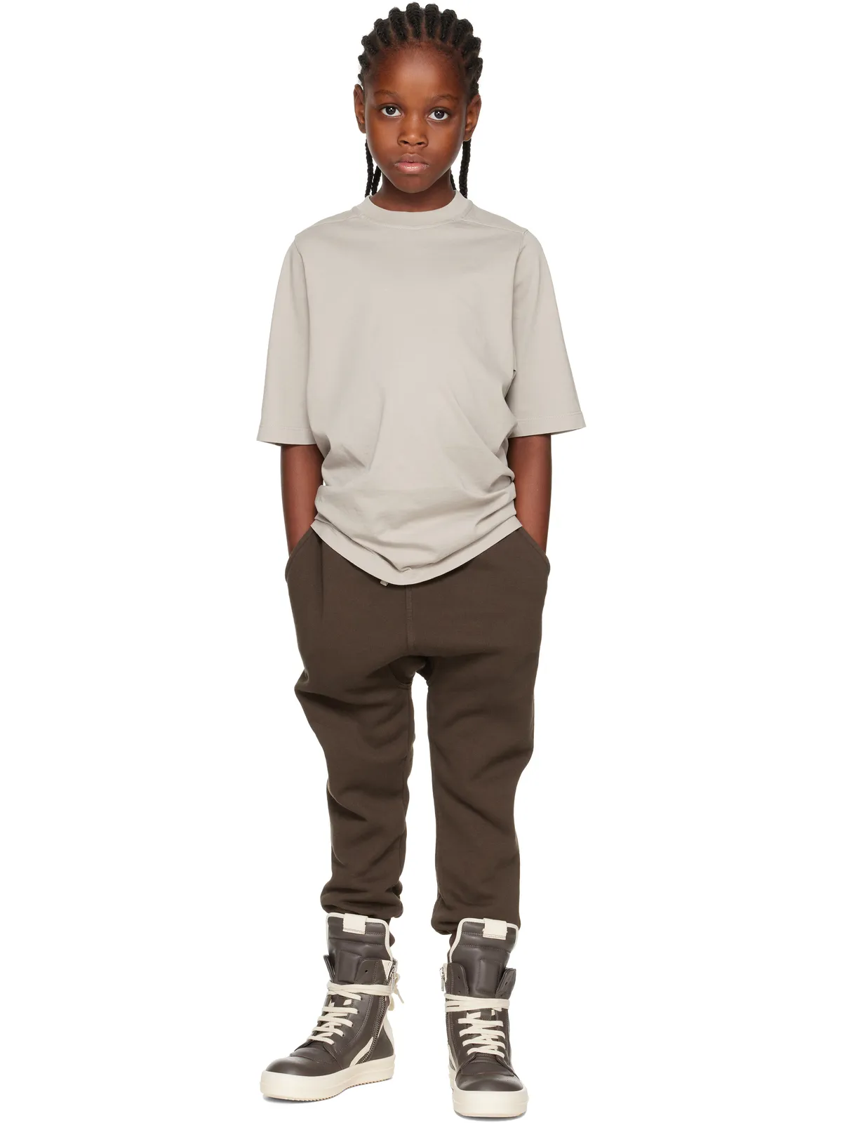 Rick Owens ジュニア｜ Concordians Jumbo 半袖Tシャツ - 画像4