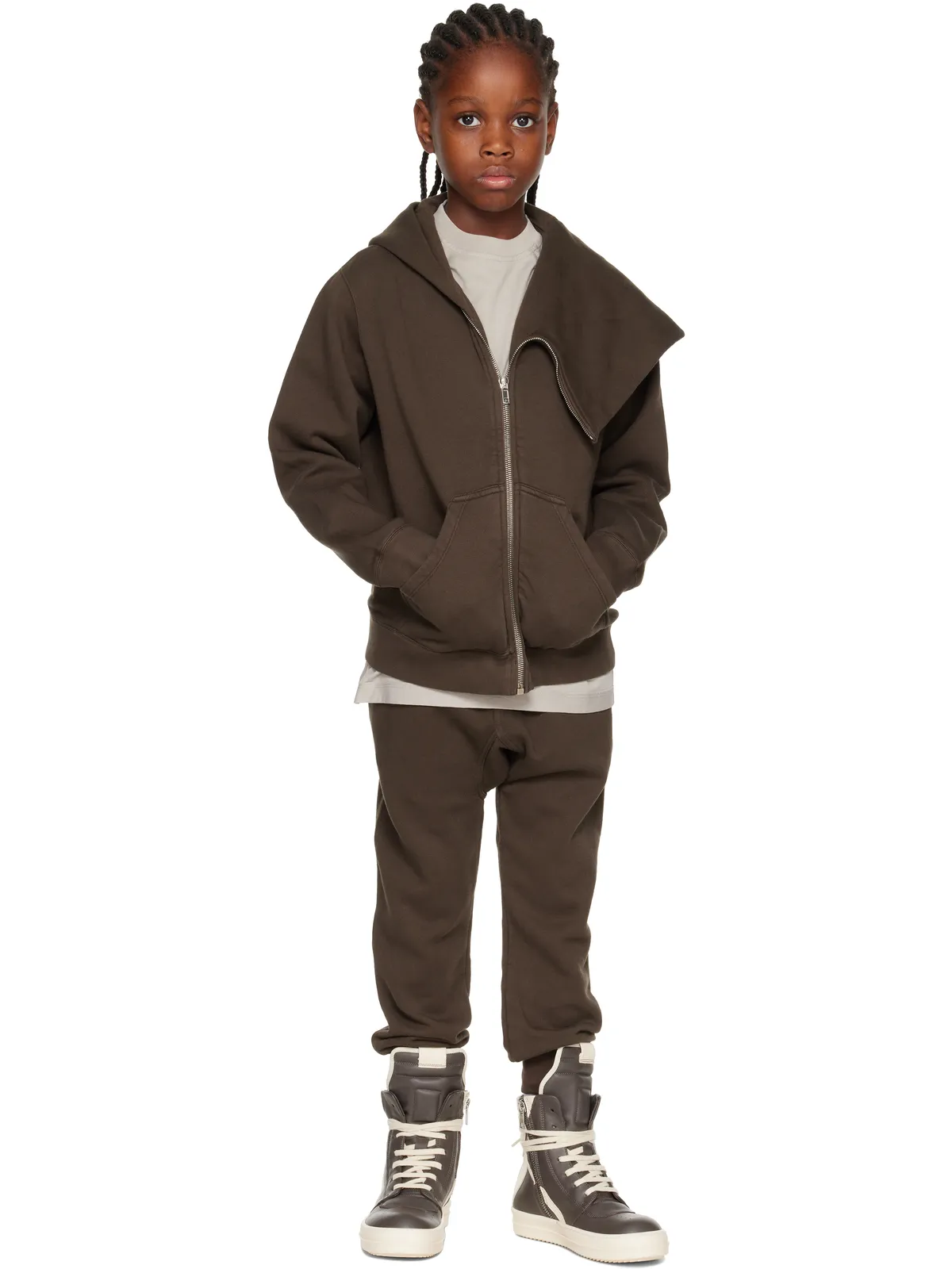 Rick Owens ジュニア｜ Concordians ドローストリング ラウンジパンツ - 画像4