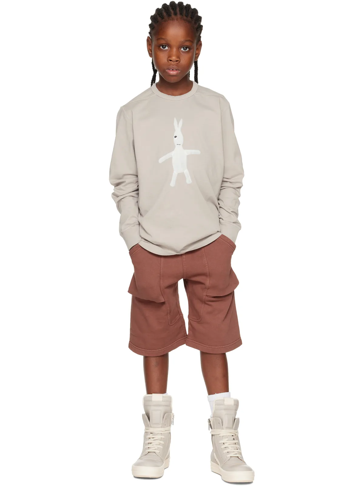 Rick Owens ジュニア｜ Concordians Pods ショートパンツ - 画像4