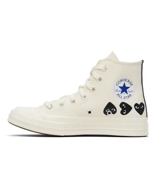 COMME des GARÇONS PLAY Converseエディション マルチハート スニーカー - サムネイル3