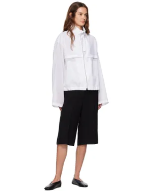 Jil Sander ビスコース シルクブレンド ストレート ショートパンツ - サムネイル4