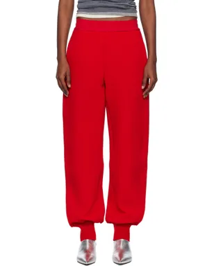 Jil Sander Double Face ウール クレープ ラウンジパンツ - サムネイル1