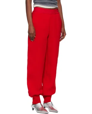 Jil Sander Double Face ウール クレープ ラウンジパンツ - サムネイル2