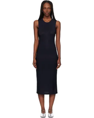 Jil Sander ジャージ スリップ ミディアムワンピース - サムネイル1