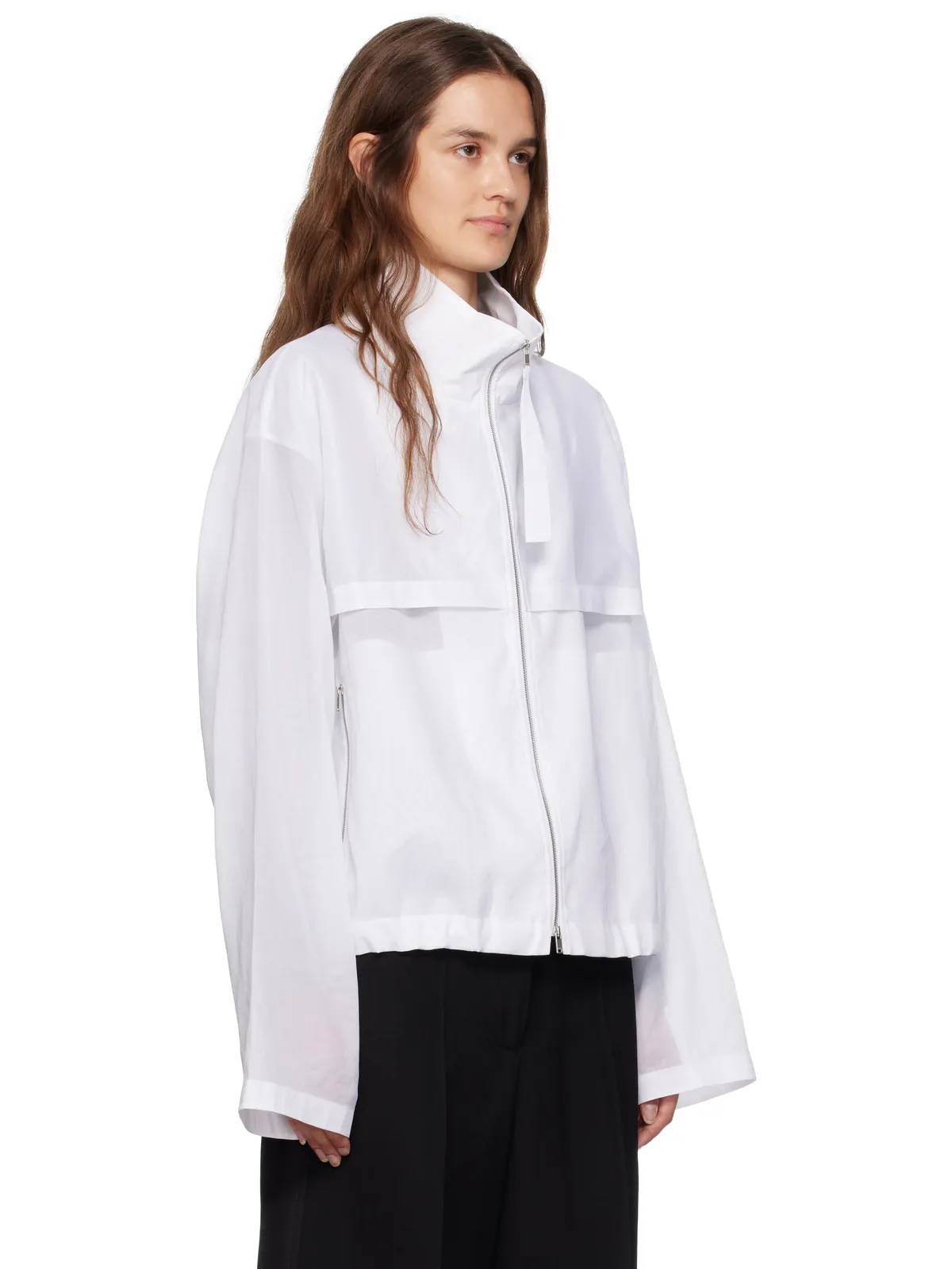 Jil Sander コットンモスリン ジャケット - 画像2