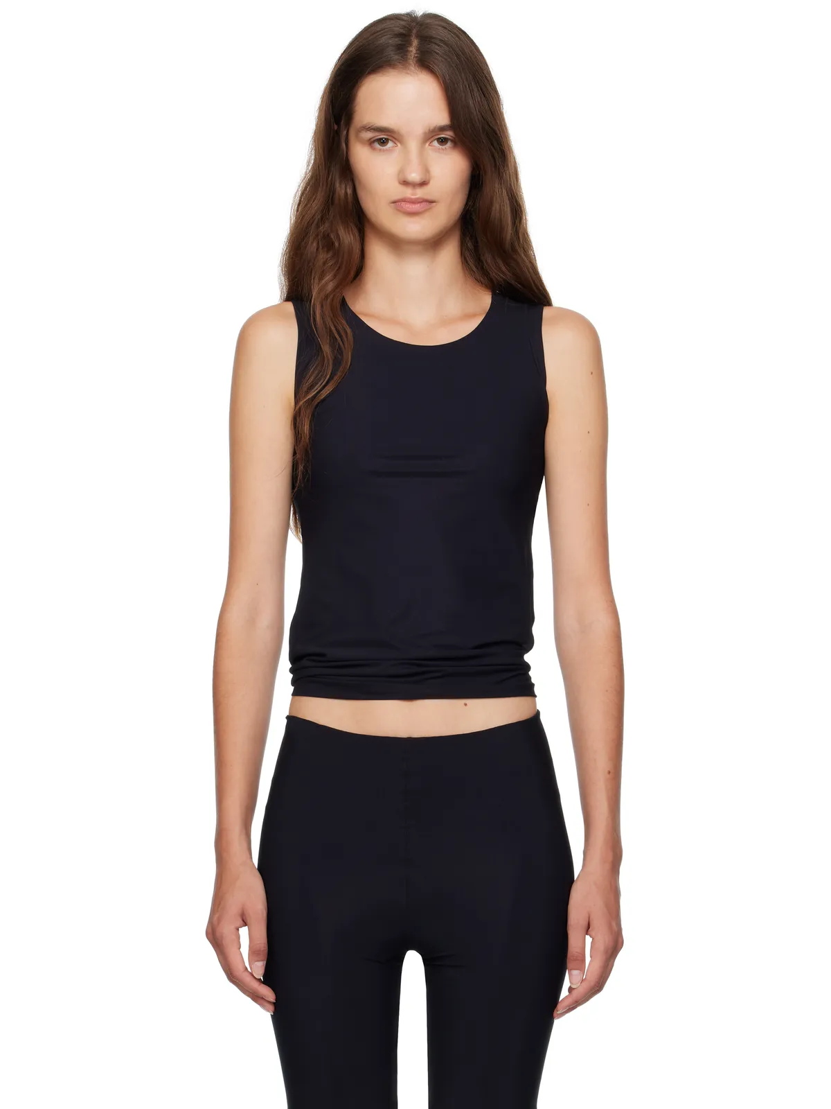 Jil Sander ラウンドネック ノースリーブ トップス - 画像1