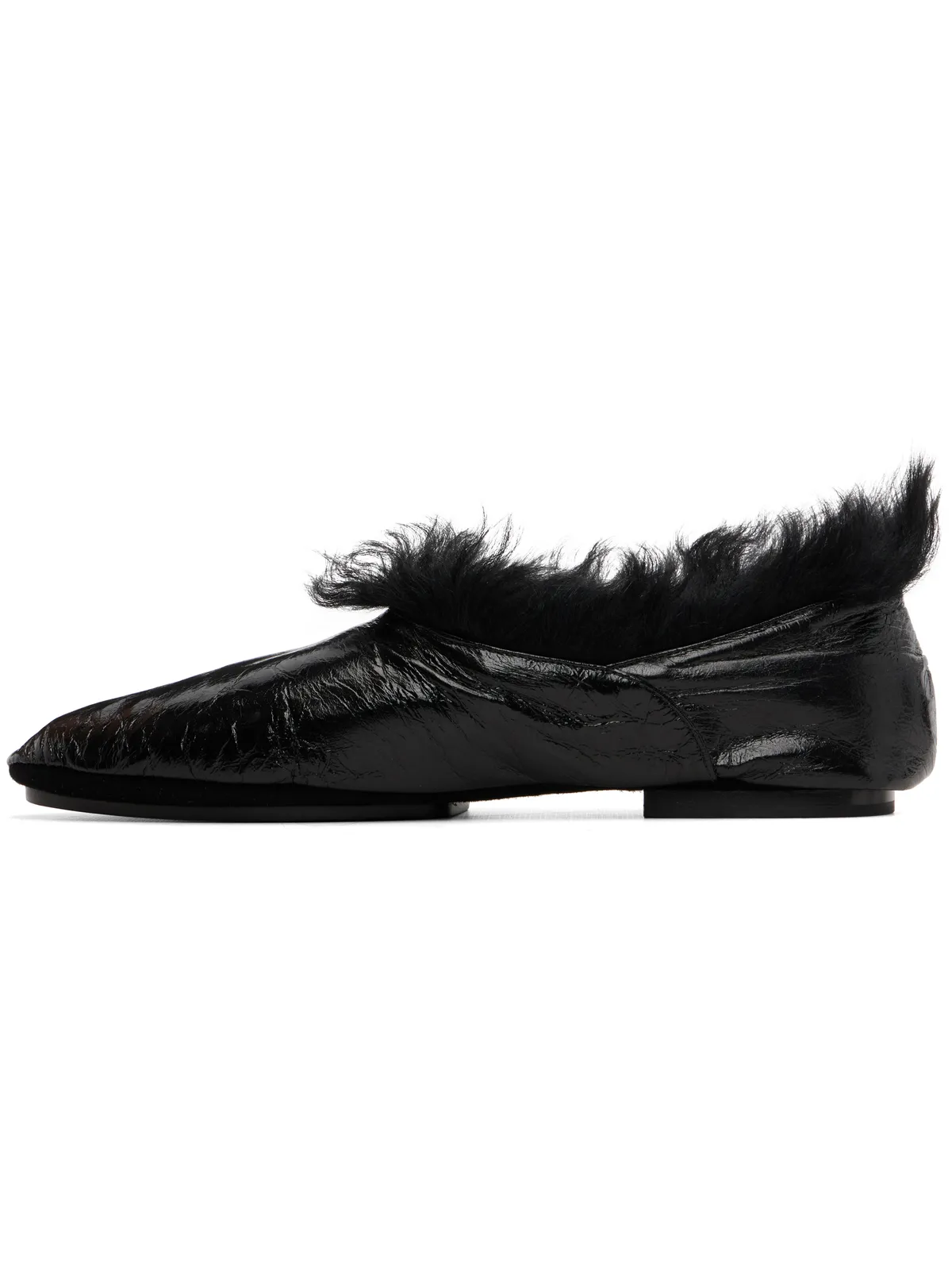 Jil Sander ディアスキン フラットシューズ - 画像3