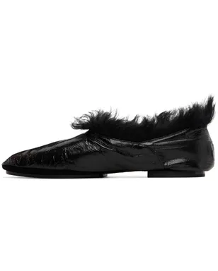 Jil Sander ディアスキン フラットシューズ - サムネイル3
