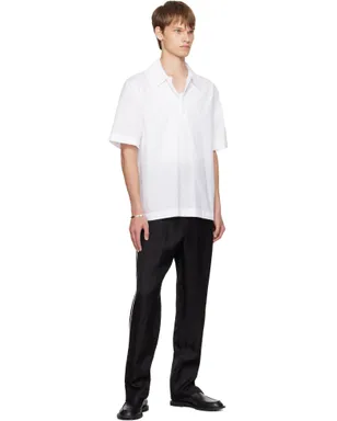 Jil Sander パイピング トラウザーズ - サムネイル4