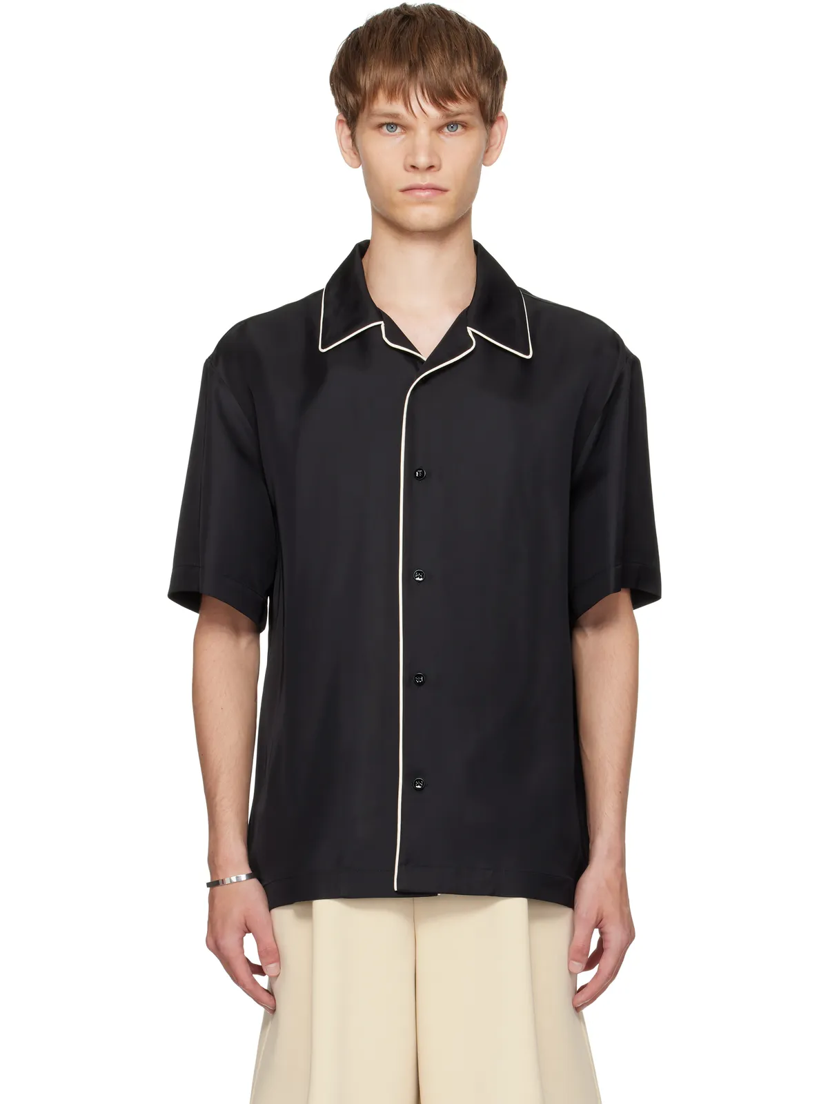 Jil Sander Fluid Viscose シャツ - 画像1