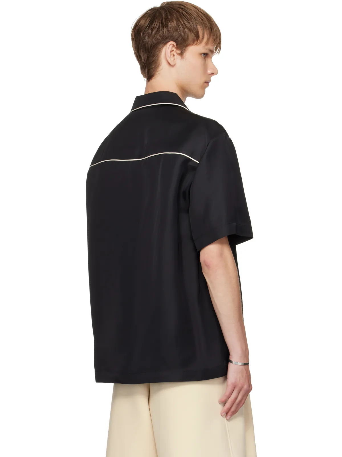 Jil Sander Fluid Viscose シャツ - 画像3