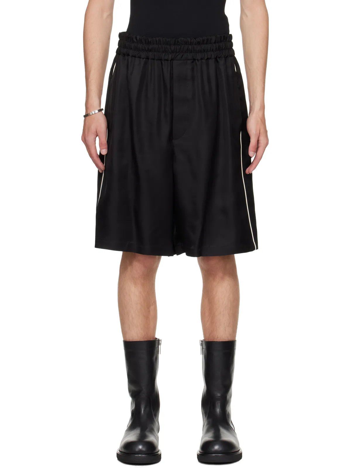 Jil Sander Fluid Viscose ショートパンツ - 画像1