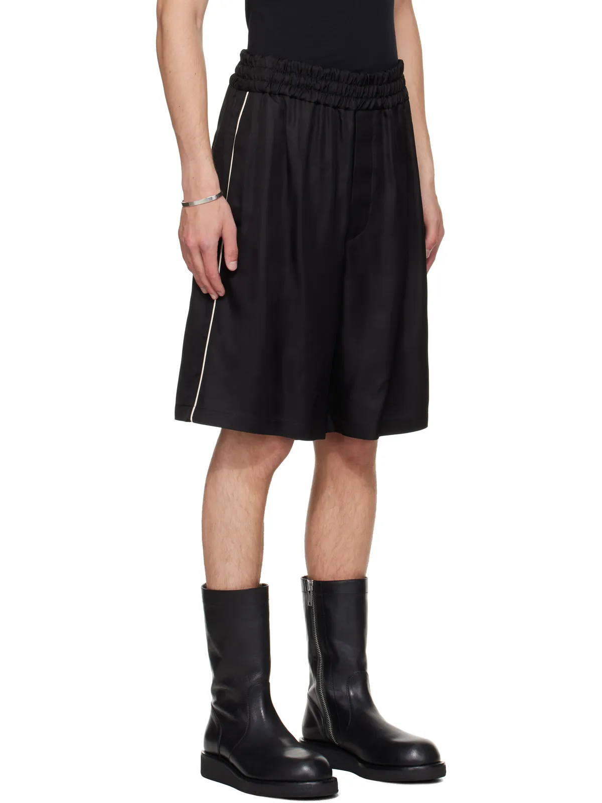 Jil Sander Fluid Viscose ショートパンツ - 画像2