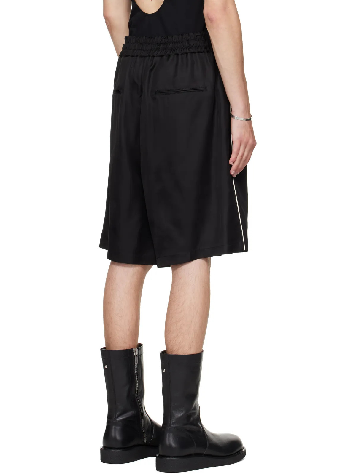 Jil Sander Fluid Viscose ショートパンツ - 画像3