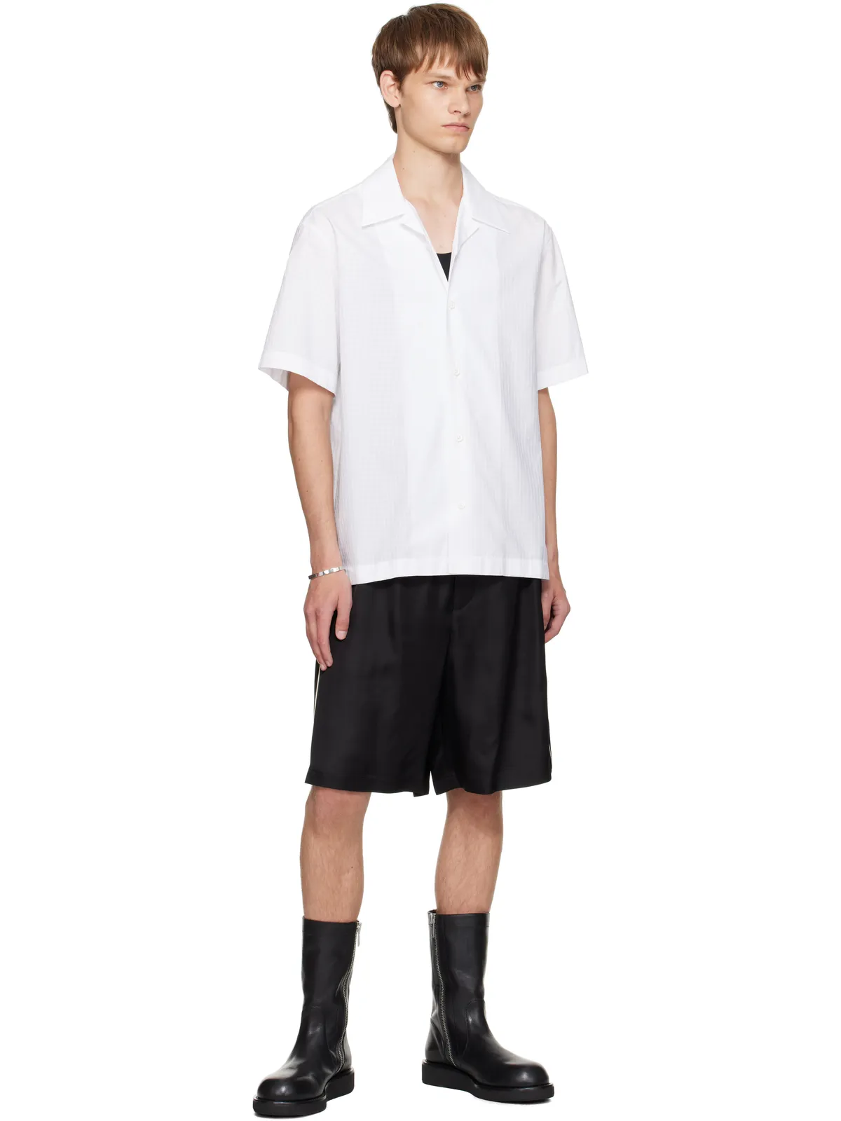 Jil Sander Fluid Viscose ショートパンツ - 画像4