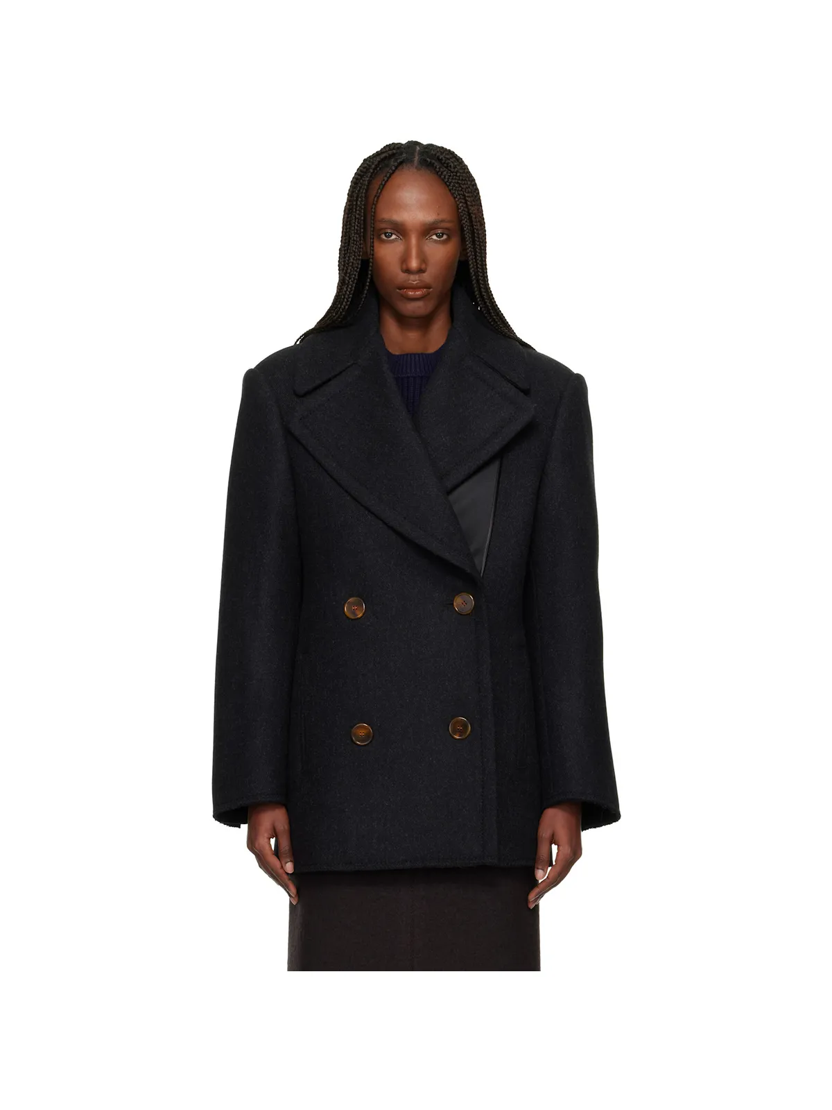 Lanvin ウール ピーコート - 画像1