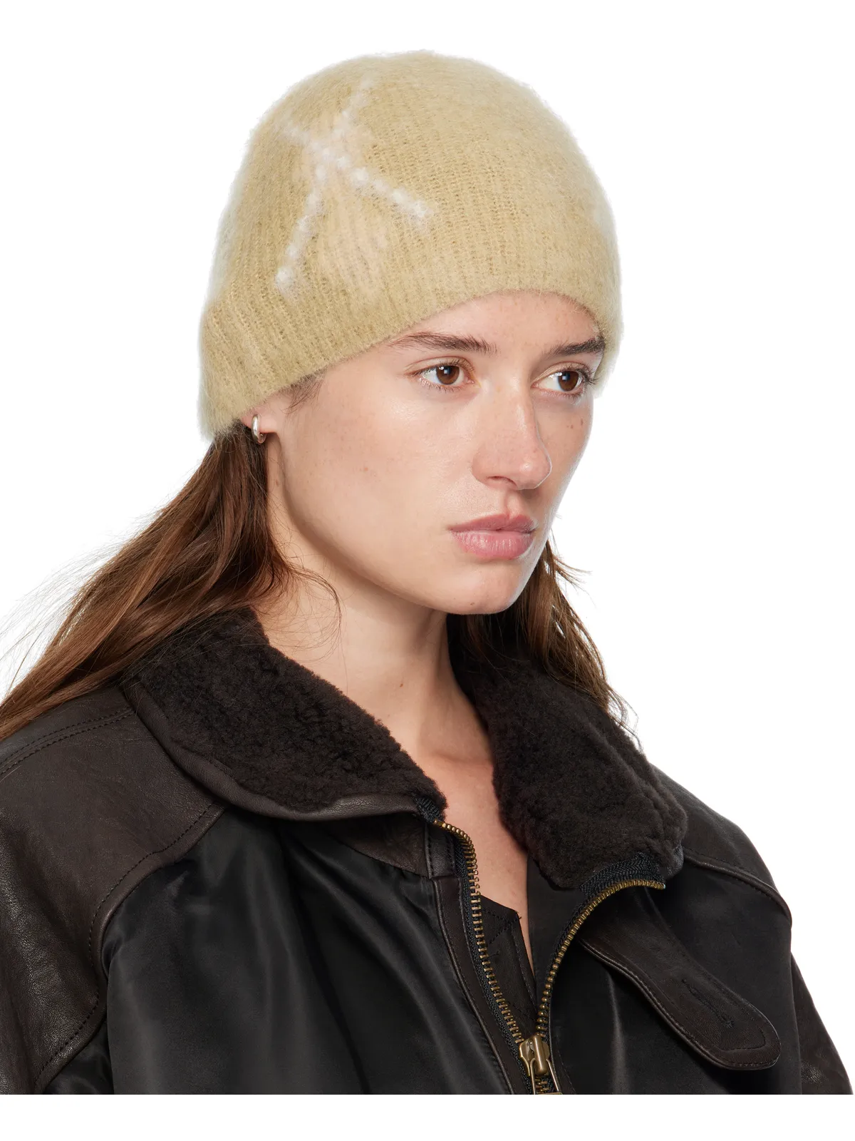COOR Hairy Mixed アーガイル ビーニー - 画像2