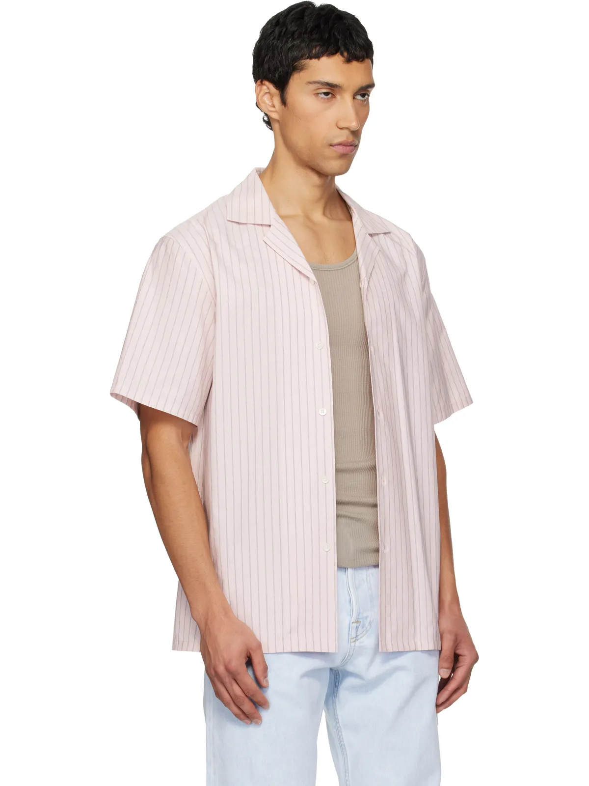 Lanvin ストライプ ボウリングシャツ - 画像2
