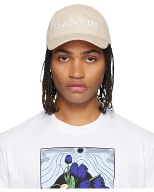 Lanvin 'LANVIN' コットン キャップ - サムネイル1