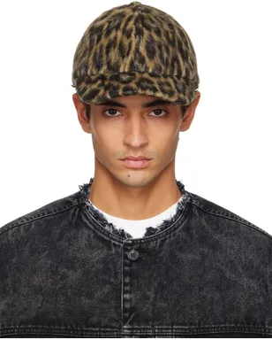 Lanvin レオパード プリント キャップ - サムネイル1
