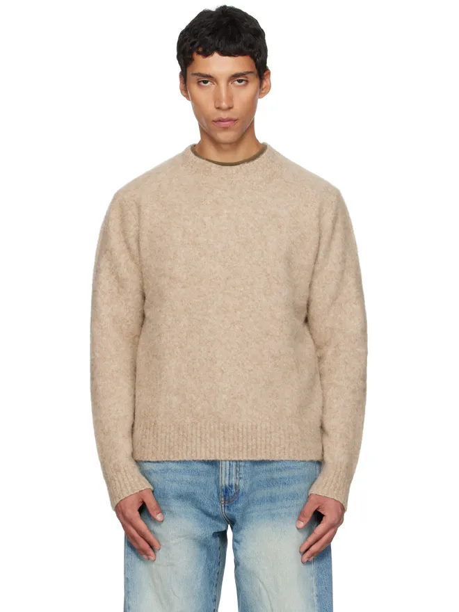 COOR COOR Hairy Alpaca-Blend クルーネックセーターの商品画像