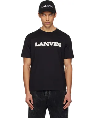 Lanvin 'Lanvin' シアリング コットン Tシャツ - サムネイル1